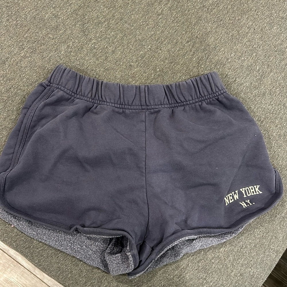 Brandy Melville - Navy Blue Lounge Shorts - One Size